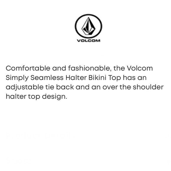 Volcom Simply Seamless Halter - Picture 11 of 11